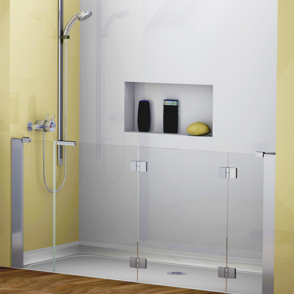Opulence Half Height Alcove Shower Doors - AKW